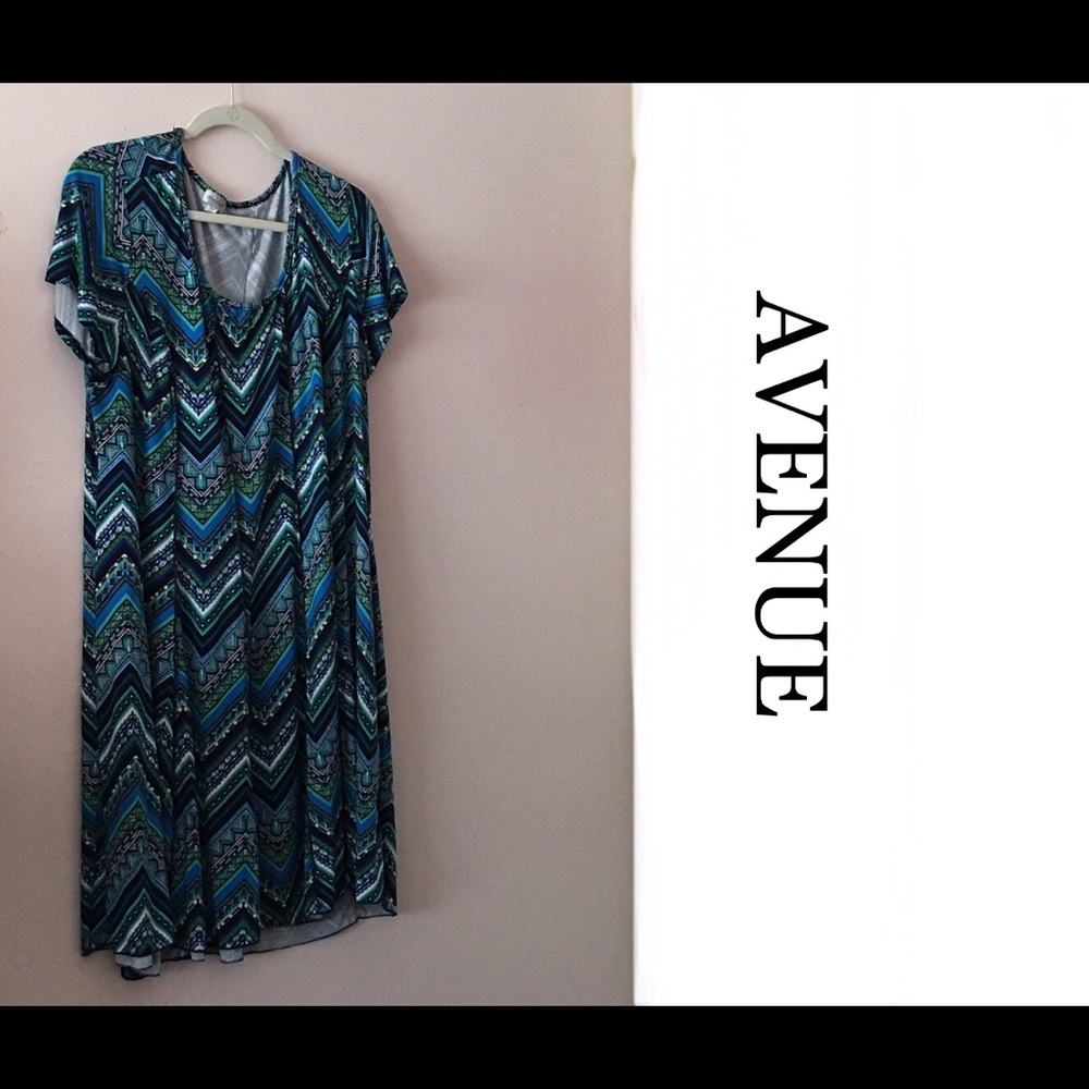 Avenue fit and flare dress